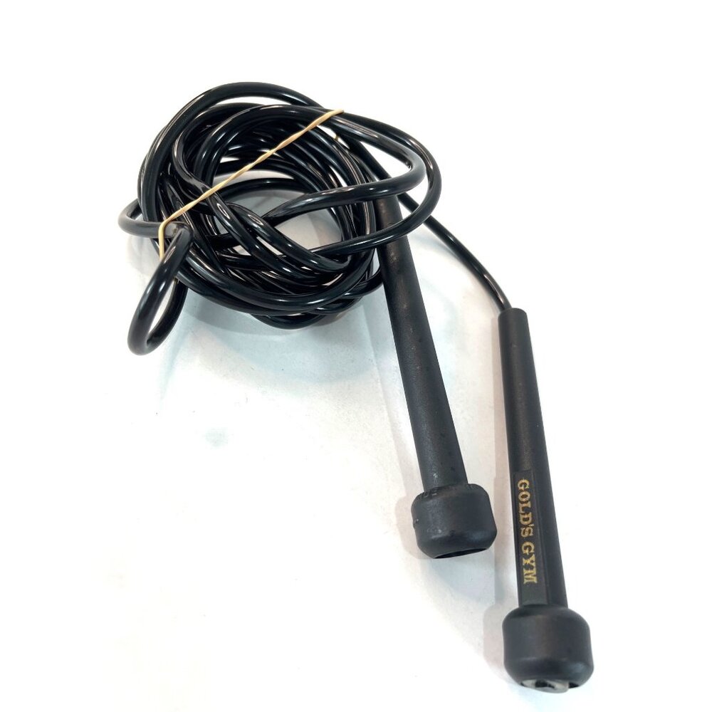 Golds Gym Jump Rope Black 123 inches A475